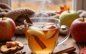 دمنوش دارچین و سیب؛ عطر پاییز را در یک فنجان زندانی کن